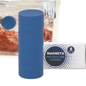 TonGass 8-pack sous vide weights keep bags submerged for even cooking.