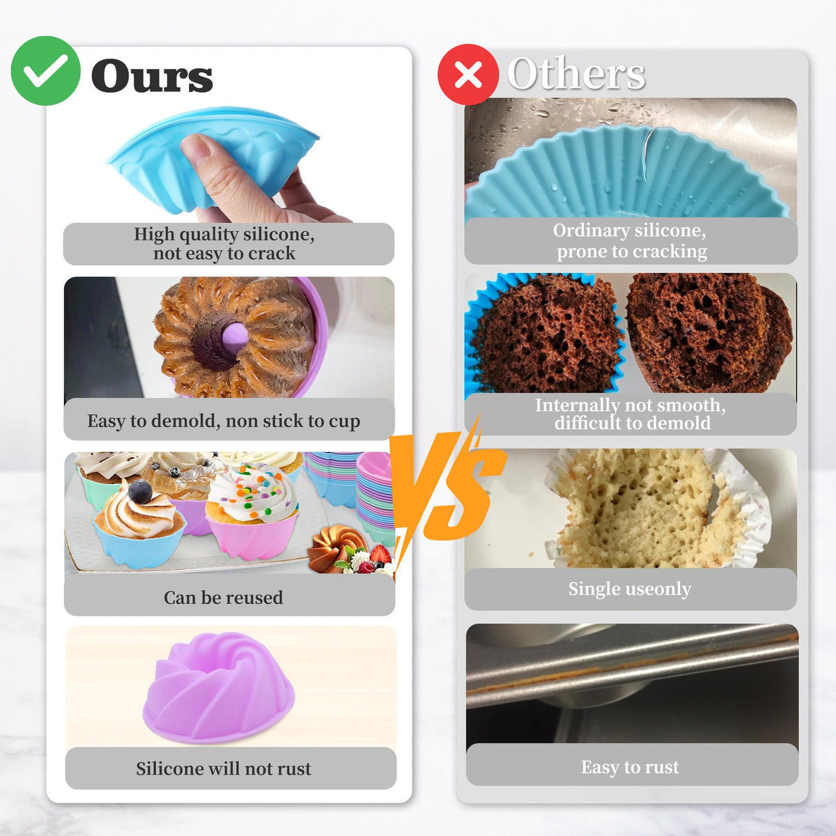 Tongjude donut mold set is easy to clean in the dishwasher after use.