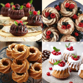 Tongjude silicone donut molds are flexible and food-grade for safe baking.