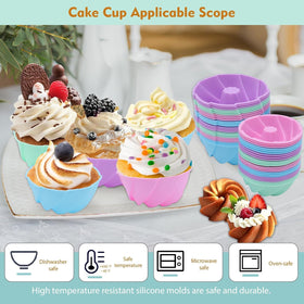 Tongjude stackable silicone bakeware fits small kitchens and tight storage spaces.