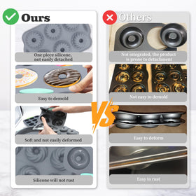 Tongjude donut mold with easy-release design for flawless donuts.
