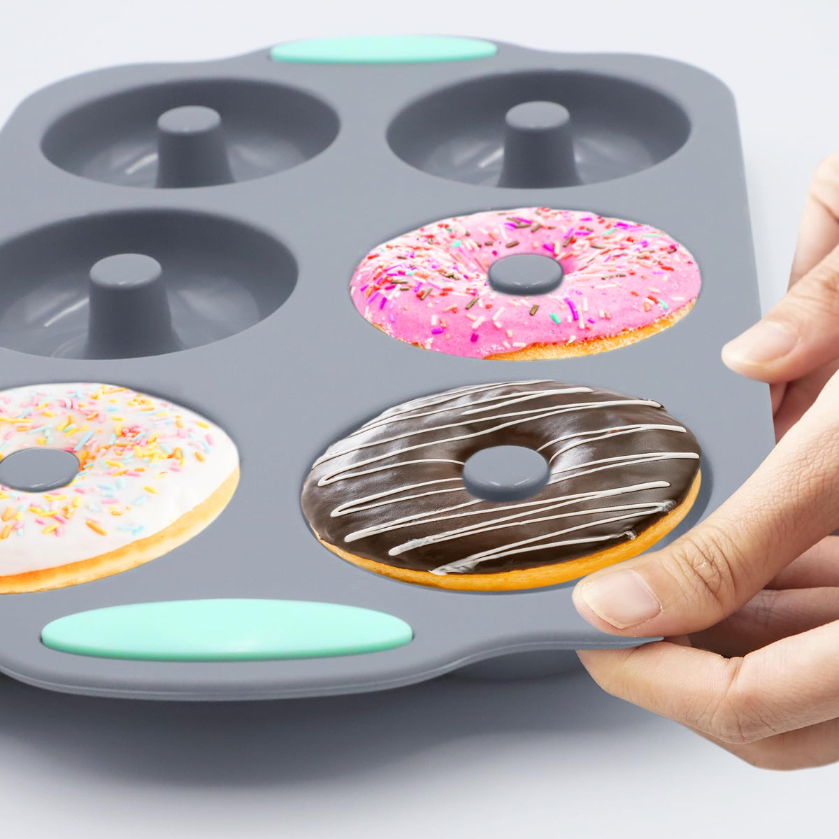 Tongjude microwave-safe donut pans for quick prep and fast results.