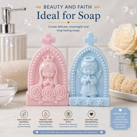 Toni Crafty candle making with molds demonstrated