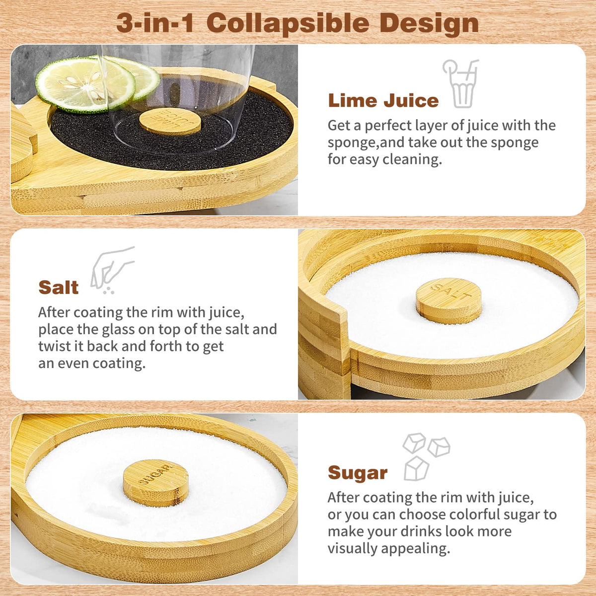 TonJin labeled trays prevent cross-contamination during rim prep