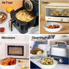 Tonmom liner compatible with oven, microwave, and steamer setups.