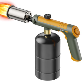 TONYFUL powerful propane torch for one-touch max flame and quick searing