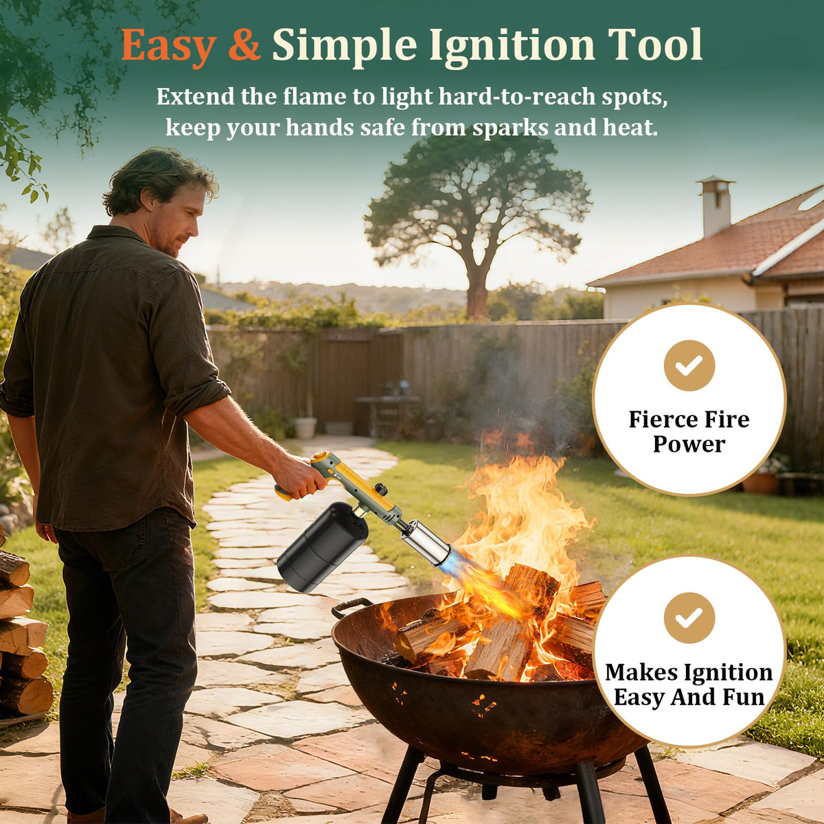 TONYFUL durable zinc alloy body supports rugged use and long life