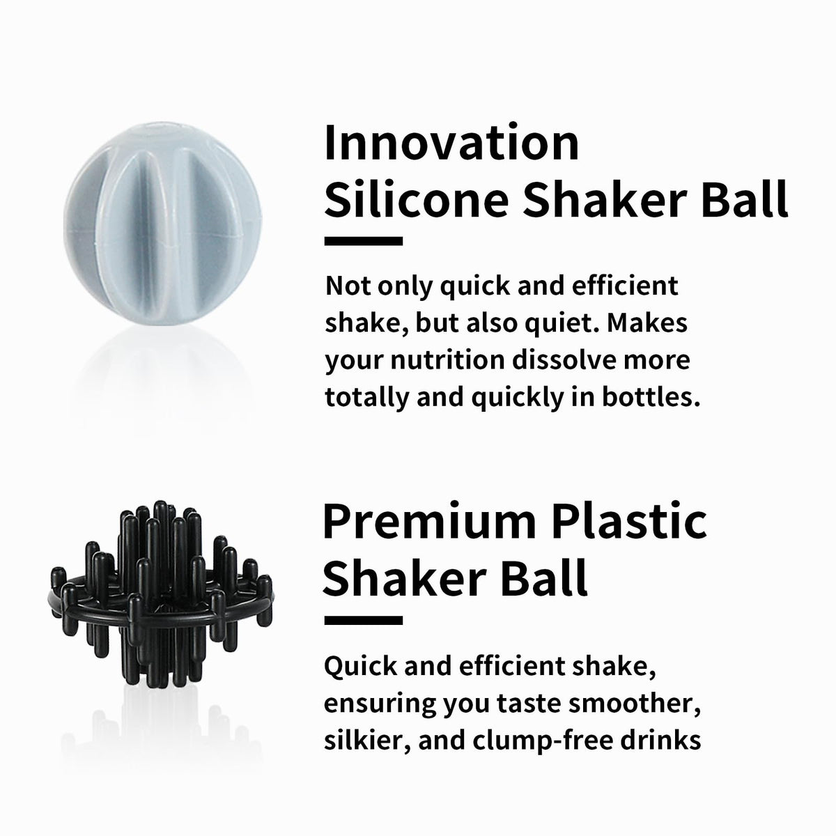 TOOFEEL metal shaker bottle lid with secure leak-proof twist-on design for gym bags.