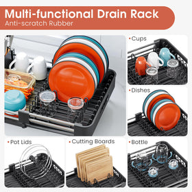 TOOLF rack capable of drying more than ten plates at once