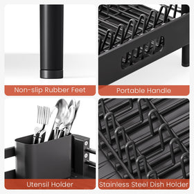 TOOLF integrated draining system channels water into the sink