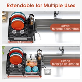 TOOLF rack with protective cover preventing scratches on dishes