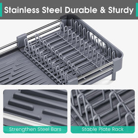 TOOLF rust-resistant finish ensures long-lasting kitchen rack performance