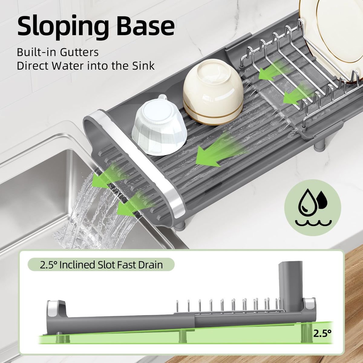 TOOLF foldable design saves space and stores in a drawer.