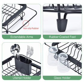 TOOLF rustproof metal construction resists moisture and daily kitchen splashes.