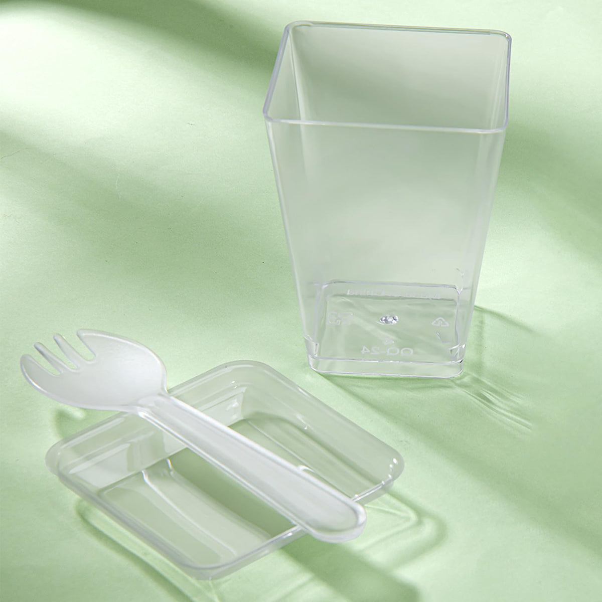 Toowood dessert cups ideal for mousse, cake, and fruit portions.