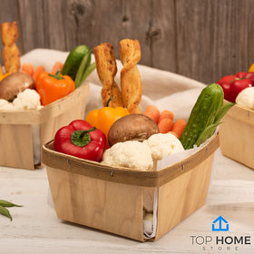 Top Home Store Unfinished wood texture detail suitable for DIY projects.