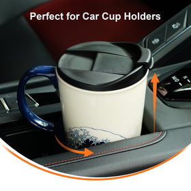 Topadorn mug slim base designed for standard car cup holders