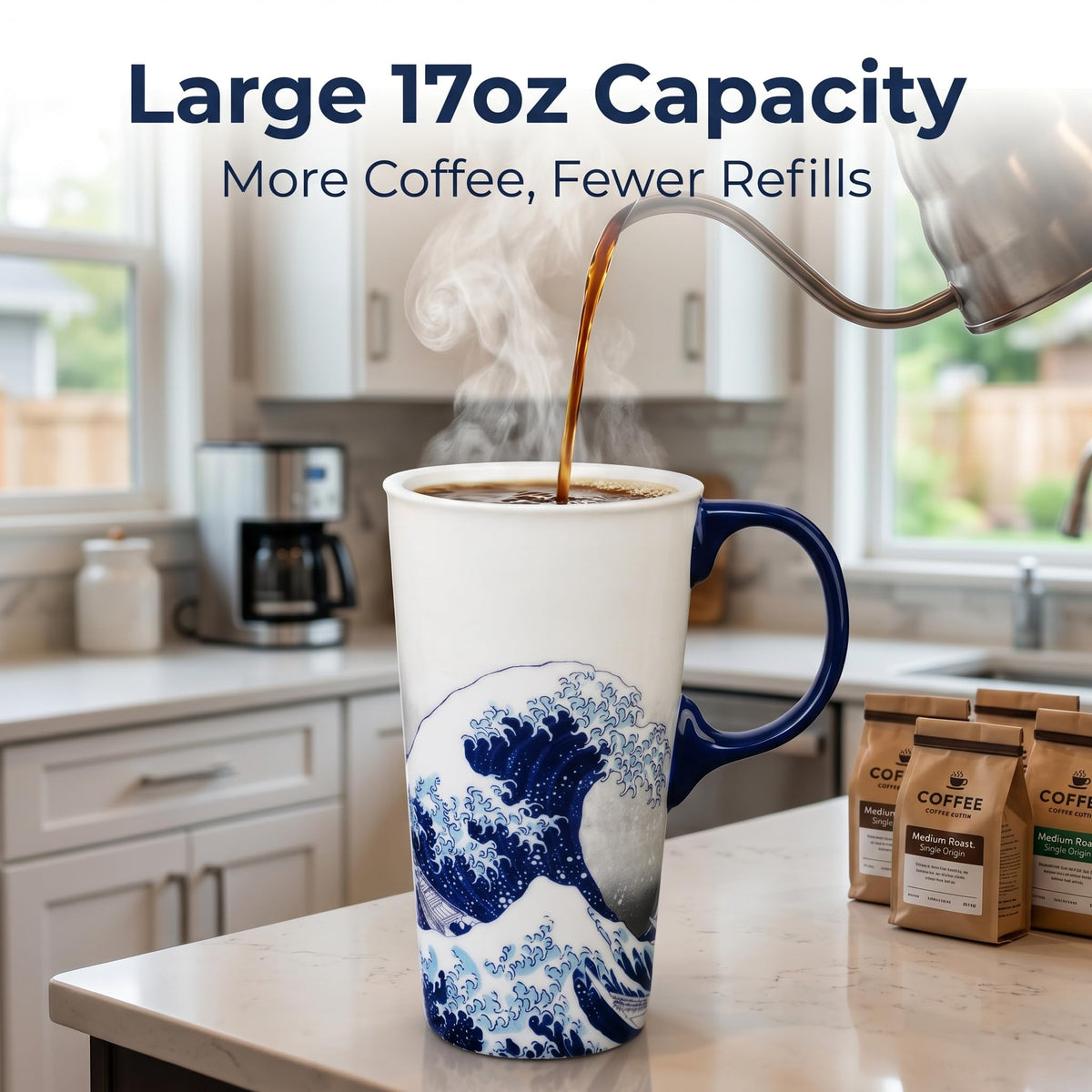Topadorn mug dishwasher-safe for easy cleaning