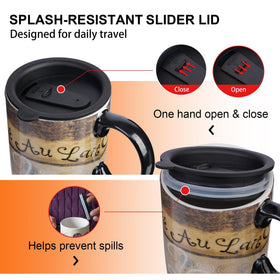 Topadorn dishwasher-safe mug for easy cleaning and reuse