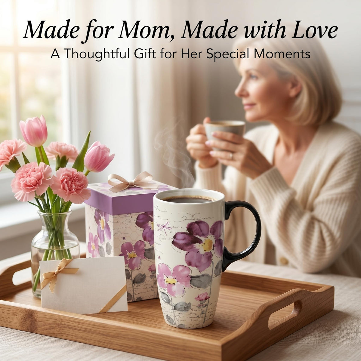 Topadorn dishwasher-safe mug ready for easy cleaning.