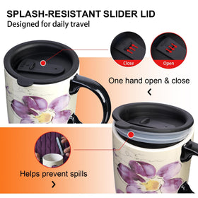 Topadorn ergonomic handle provides comfortable grip.