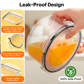 TOPCHOICE microwave-safe containers ready for quick heating