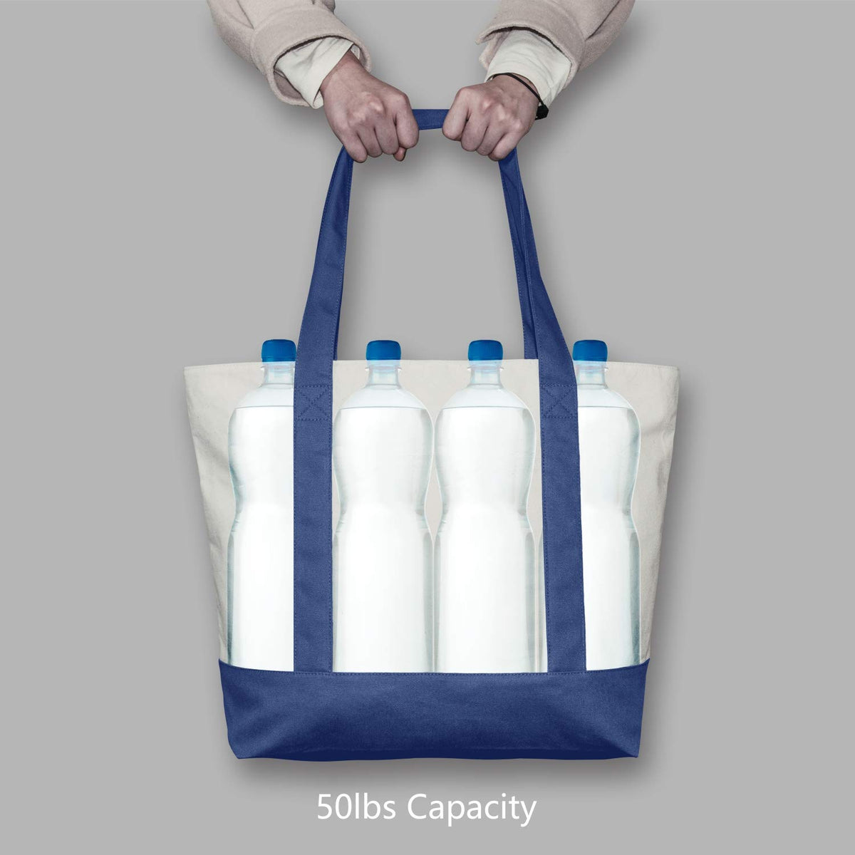 TopDesign 6-Pack tote reinforced stitching highlights durability