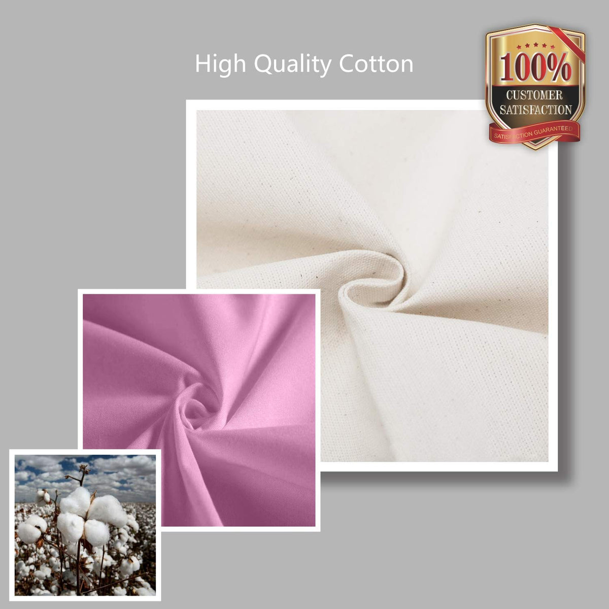 TOPDesign fabric close-up shows heavy-duty 12oz canvas and quality build