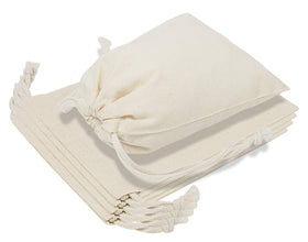 TOPDesign produce bag with drawstrings, front view for eco shopping.