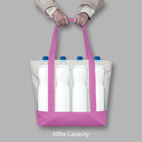 TopDesign eco-friendly reusable bag helps reduce disposable waste.