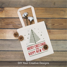 TOPDesign tote bag features internal cross-stitching for added durability.