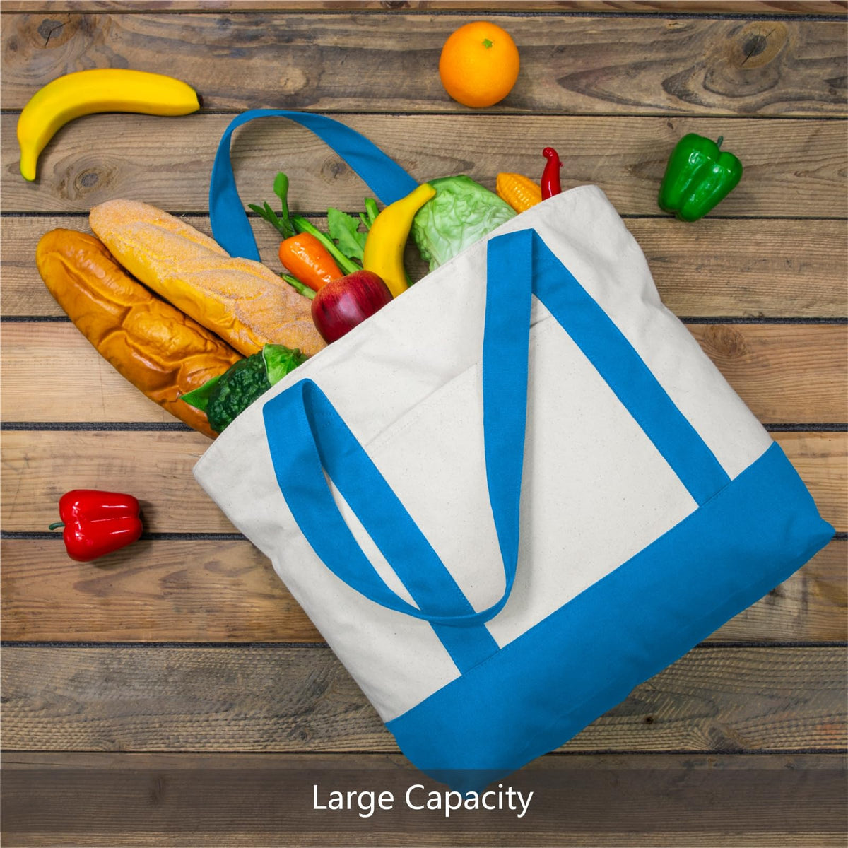 TOPDesign large-capacity tote ready for daily essentials