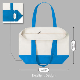 TOPDesign tote bag with 25-inch shoulder strap for comfortable carry