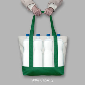 TopDesign tote highlighting reinforced seams for durability
