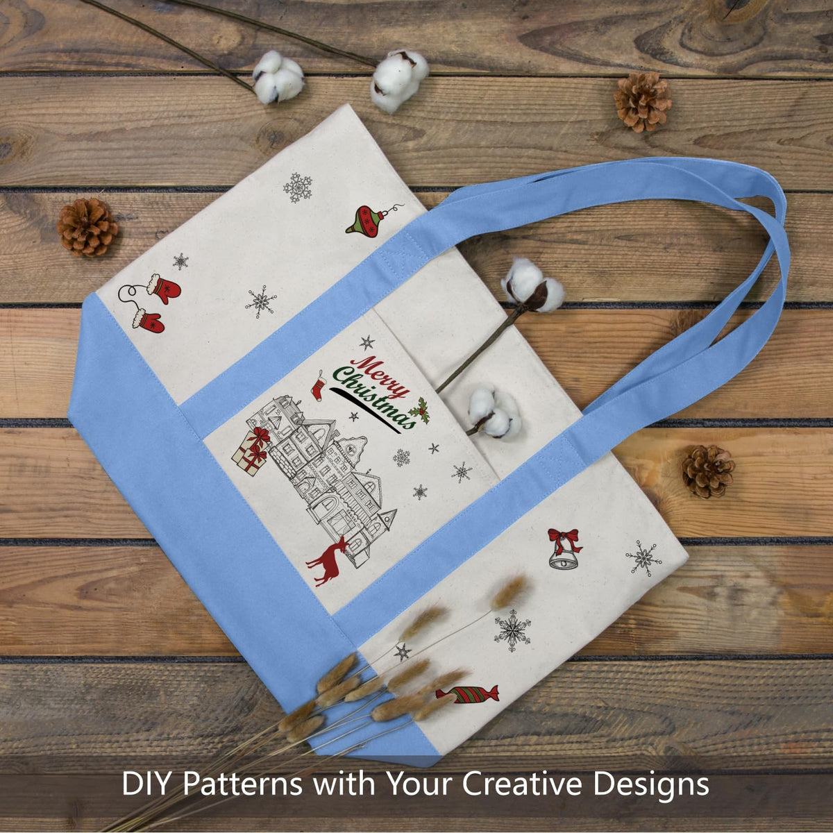 TOPDesign heavy-duty canvas bag built for daily use and long life.