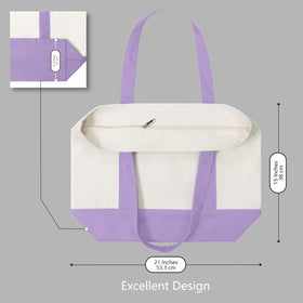 TOPDesign tote bag supports versatile daily use in many settings.