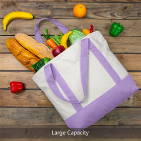 TOPDesign tote bag 25-inch strap offers comfortable shoulder carry.