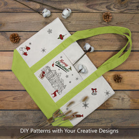 TopDesign durable canvas tote made from 12oz cotton for long-lasting use