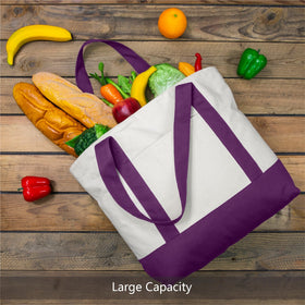 TOPDesign tote bag made from heavy-duty canvas for lasting durability.