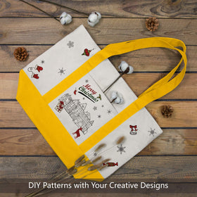 TopDesign tote bag top zipper closure keeps valuables secure.