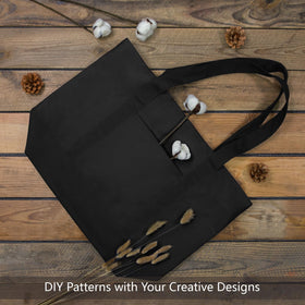 TopDesign tote bag with top zipper closure keeps contents secure.
