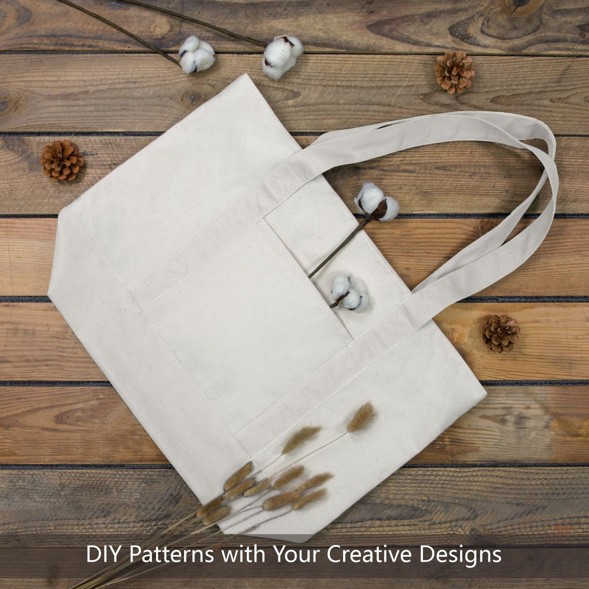 TOPDesign versatile tote suited for beach, school, and travel.