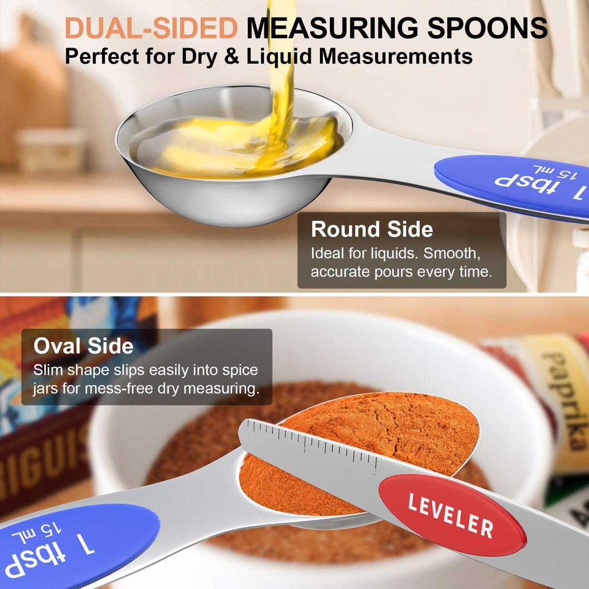 Topfeel leveler aids precise baking measurements.