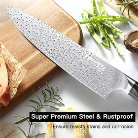 Topfeel utility knife 5-inch close-up ideal for peeling and trimming