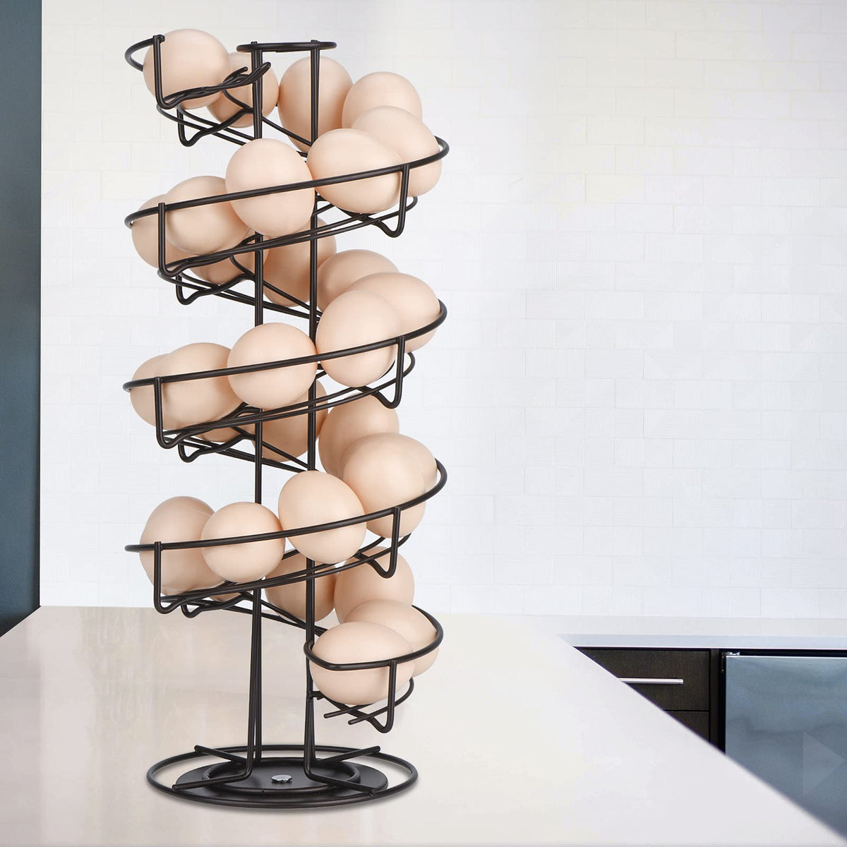Toplife easy-access egg storage keeps eggs in view for quick selection