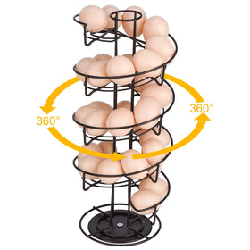 Toplife 360-degree rotating rack for easy egg access from any side