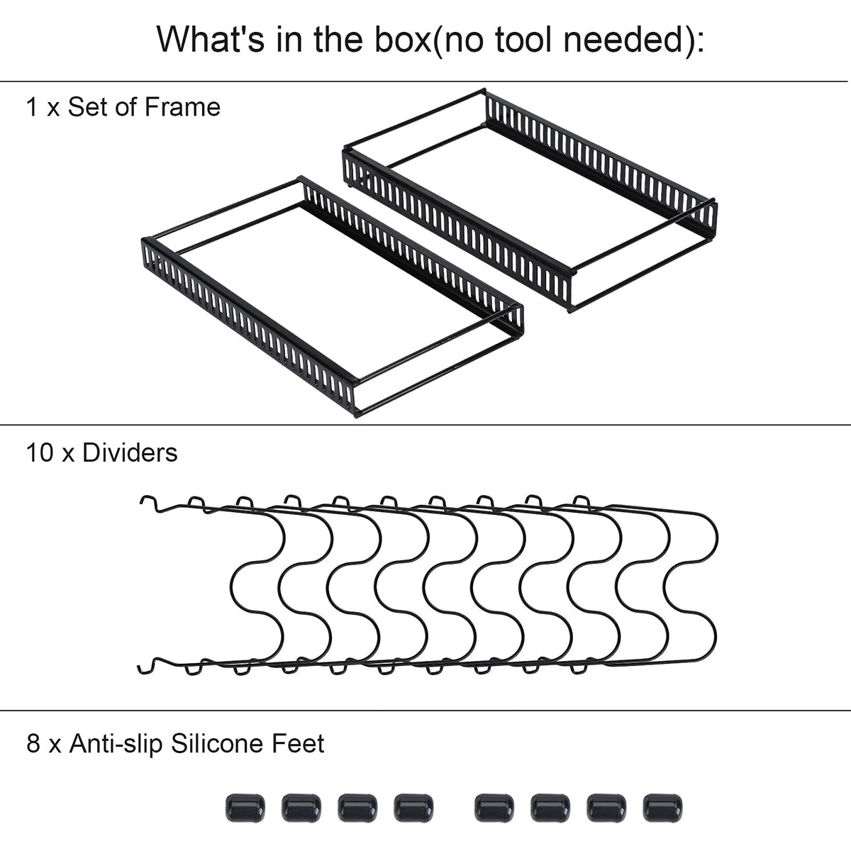 Versatile storage for lids, cutting boards, and bakeware with Toplife.