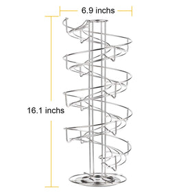 Toplife spiral egg skelter with non-slip base stays steady during use.