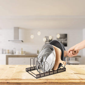Toplife sturdy coated metal construction ensures durable kitchen organization.
