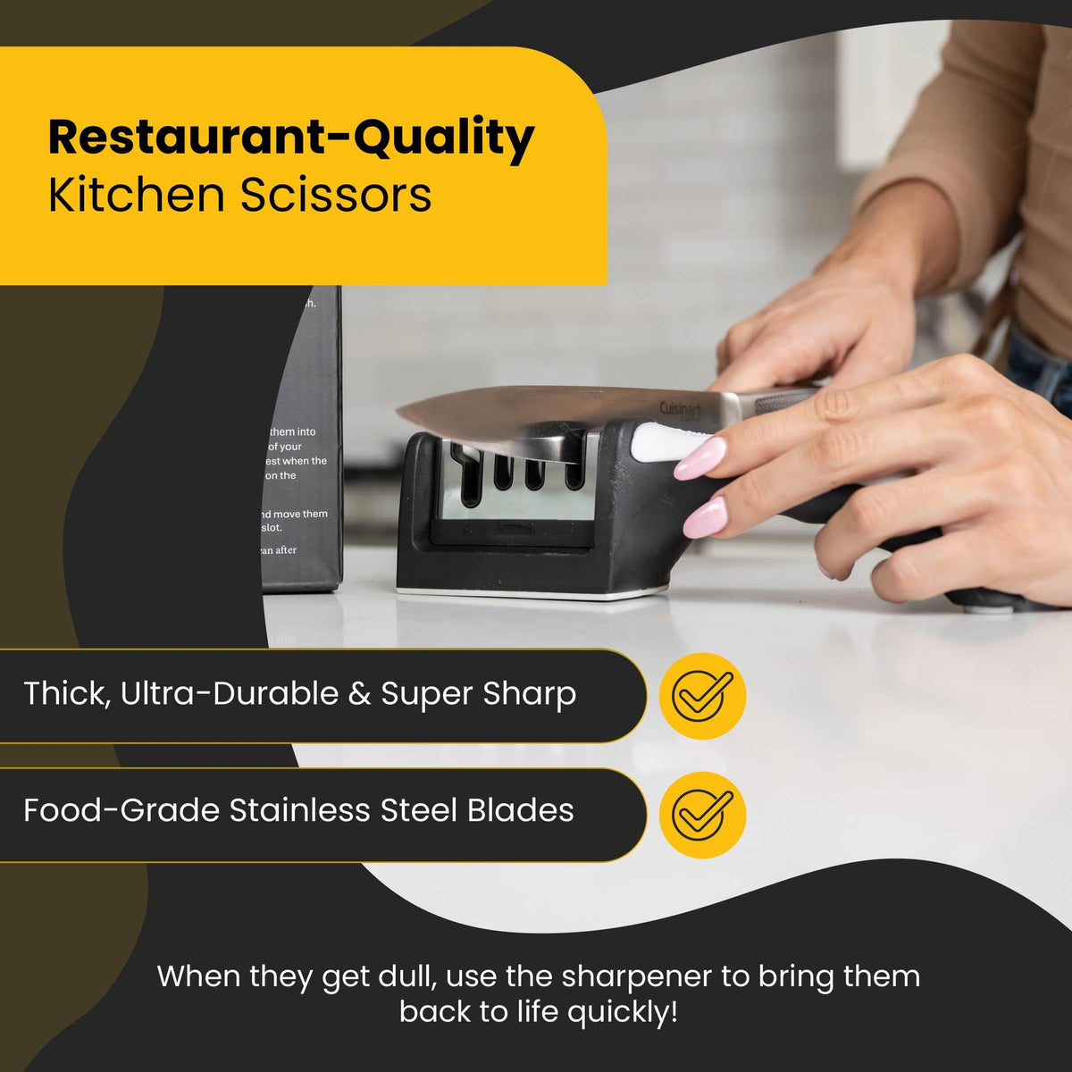 TopShelf multi-use scissors tackle veggies and packages